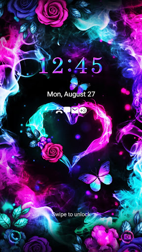 Colorful Smoke - Wallpaper Screen 2