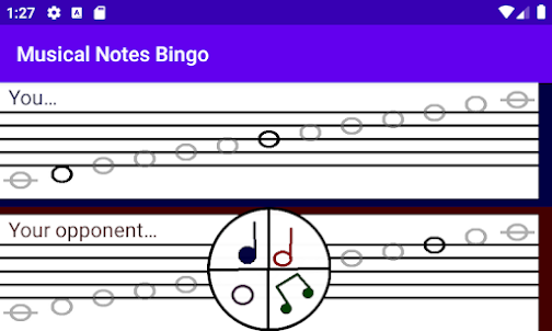 Musical Notes Bingo