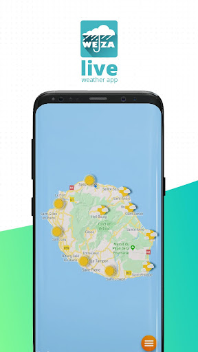 Weza, live weather app Screen 2