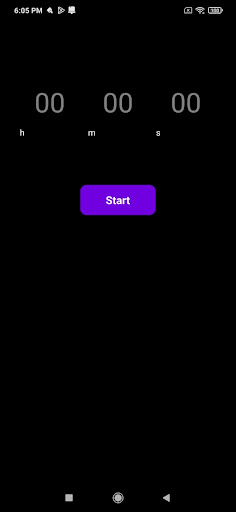 Android application VKountdown Timer screenshort