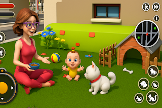Happy Home: Mom Simulator - Screenshot 2