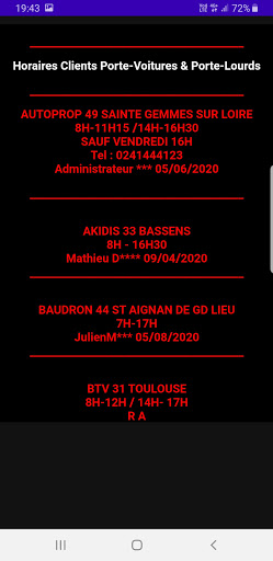 porte voitures et porte lourds Screen 3