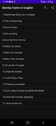 Bemba Hymn in English