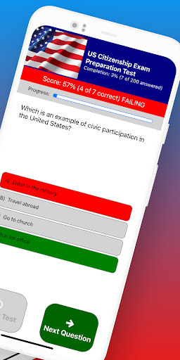 US Citizenship Exam Pro Screen 2