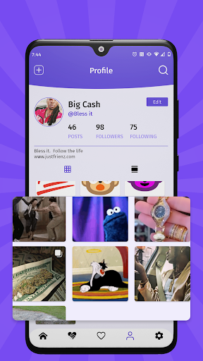 JustFrienZ Screen 2