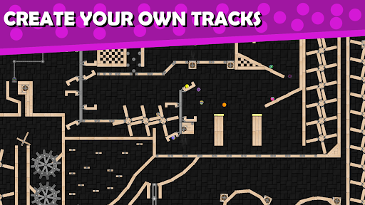 Android application Sandbox 2D: Marble Run screenshort