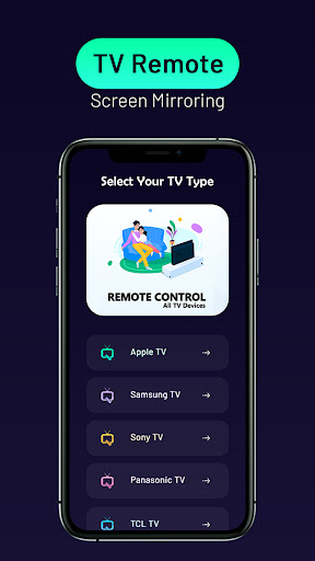 TV Remote - Screen Mirroring Screen 2