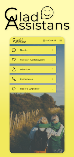 Android application Glad Assistans screenshort