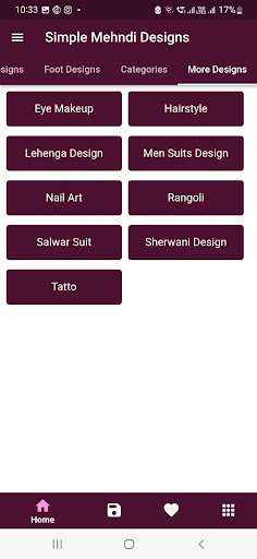 Simple Mehndi Design Screen 2