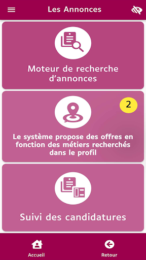 Employeur de talents Screen 2