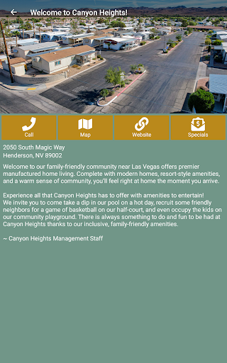 Screenshot of Canyon Heights