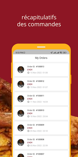 BagoFood Livreur Screen 2