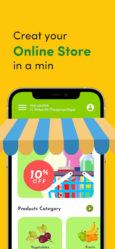 Getgrocerys Seller Screen 2