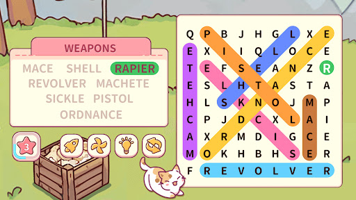 Android application Ring of Words2: Cats Party screenshort