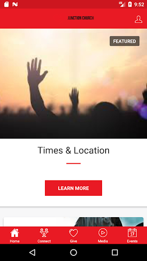 Android application Junction Church screenshort