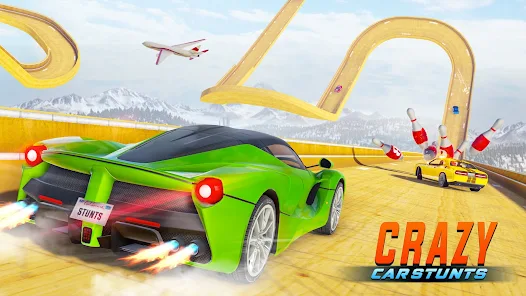 Crazy Car Driving Games: 3D Ramp Car Racing Games APK برای دانلود