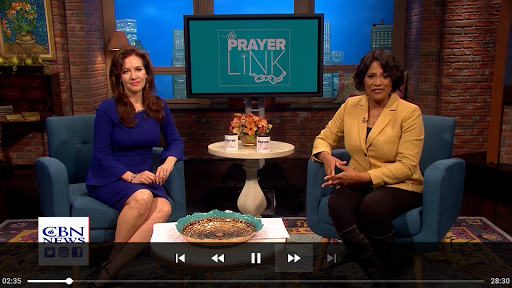 Screenshot of CBN News for Android TV