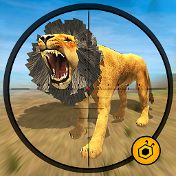 「Animals Jungle Lion Shooting」圖示圖片
