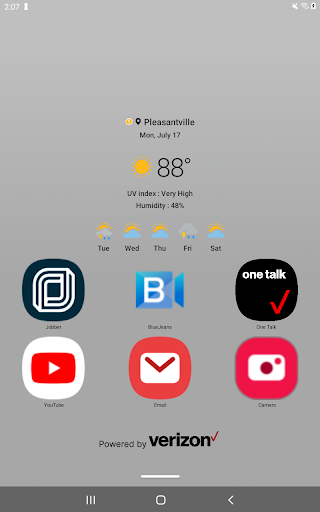 Android application ROVA Launcher screenshort