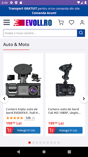 Android application Evoli screenshort