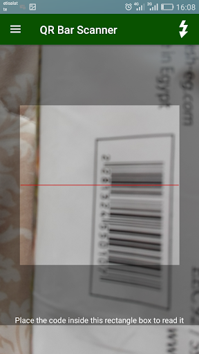 Android application Barcode QR Scanner & Generator screenshort