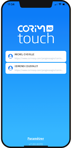 CMMS Corim Touch Screen 2