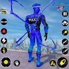 Police Spider Rope Hero Games icon