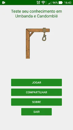 Jogo da Forca - Umbanda - Screenshot 1