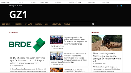 Gazeta Gaúcha Screen 3