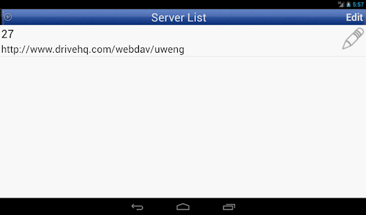 My WebDAV Pro Screenshot