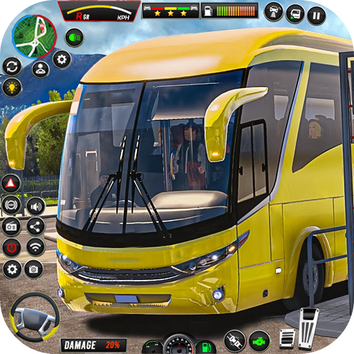 حافلة محاكاة 3D: لعبة الحافلة