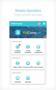 Video to MP3 Converter & Compressor - VidCompact 3.6.0 APK screenshots 1