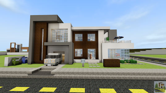 casa moderna para Minecraft