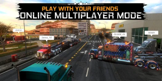 Real Truck Driver Simulator USA : Car Games