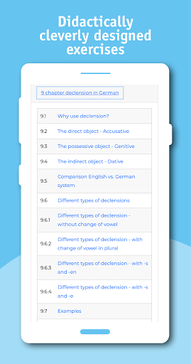 german course Screen 3