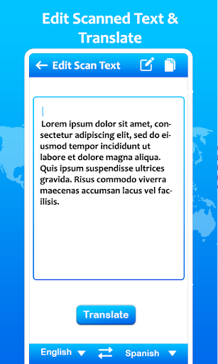 Camera Translator OCR Scan