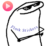 Cover Image of ダウンロード Stickers Flork 1.0 APK
