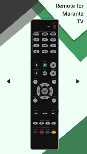 Remote for Marantz TV Screen 2