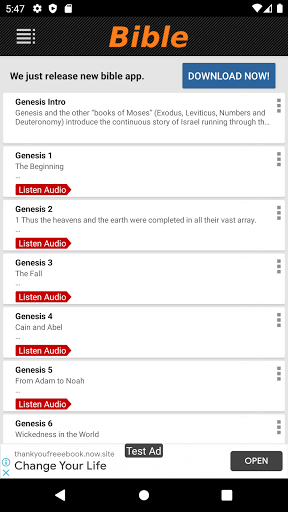 NIV Bible Old And New Testamen Screen 3