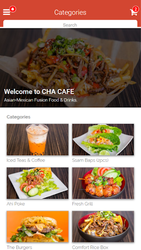 Cha Cafe Screen 2