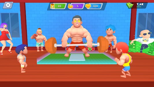 Lifting Super Hero Gym Clicker Unknown