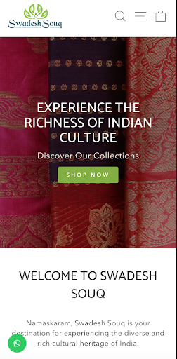 Android application Swadesh Souq screenshort