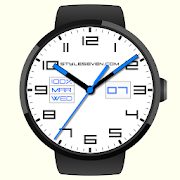 Square Analog Watch Face-7 for Wear OS by Google 2