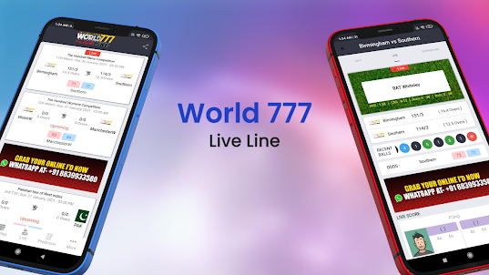 World 777 Live Line - Cricket