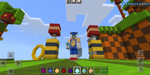 Android application Super Sonic Minecraft screenshort