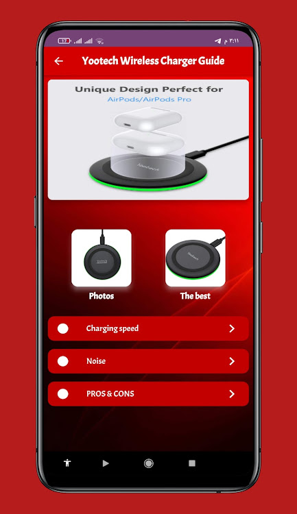 Yootech Wireless Charger guide - 5 - (Android)