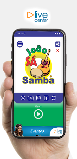 Android application Rádio João Sá Samba screenshort