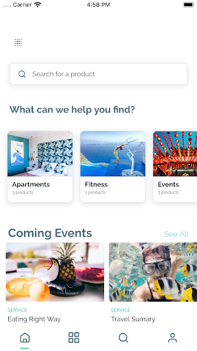 Android application FluxListing screenshort