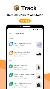 AfterShip Package Tracker - Tracking Packages screenshots 1