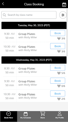 The Cove Pilates and Wellness Screen 2